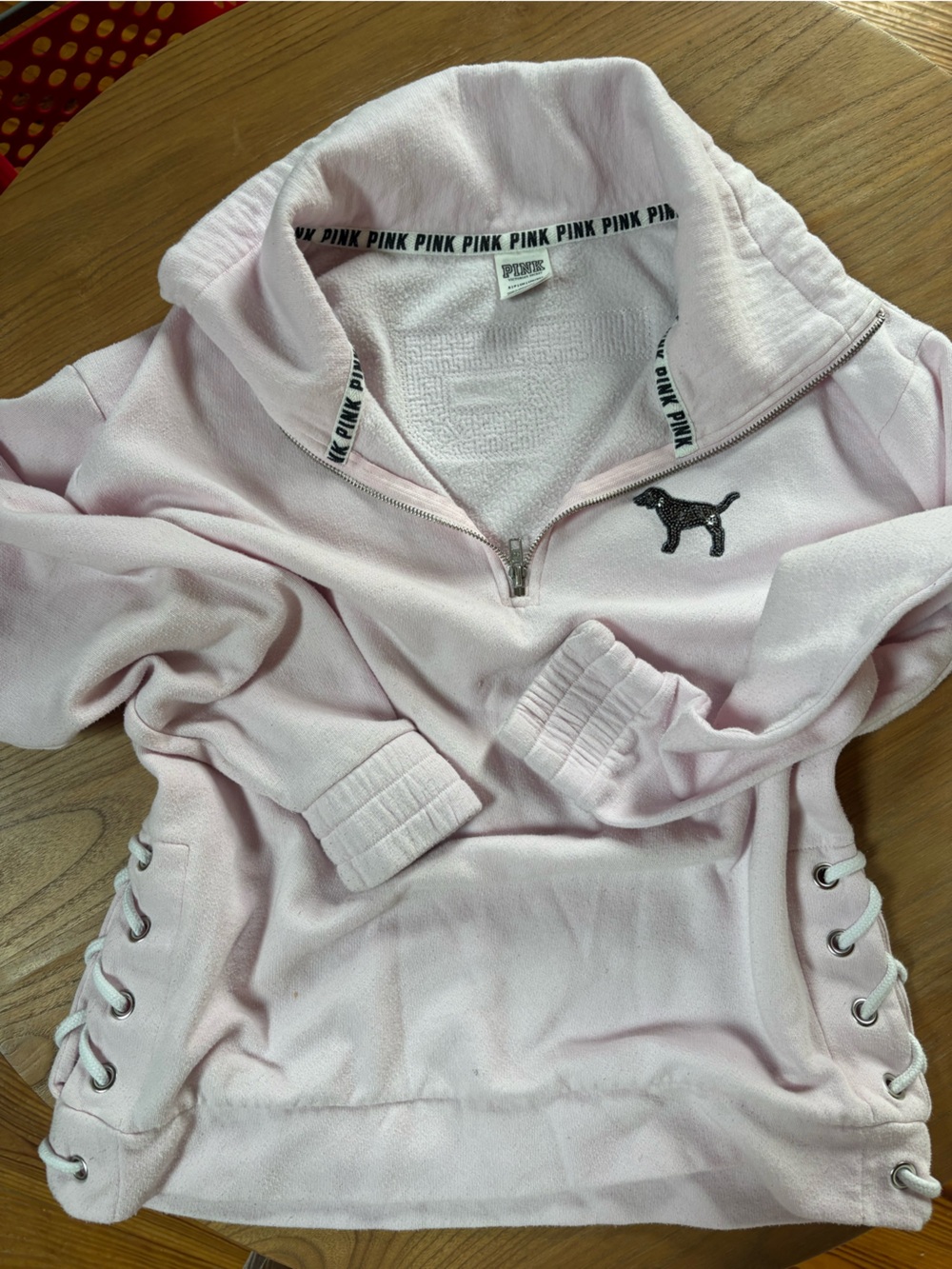 Love pink sweatshirt